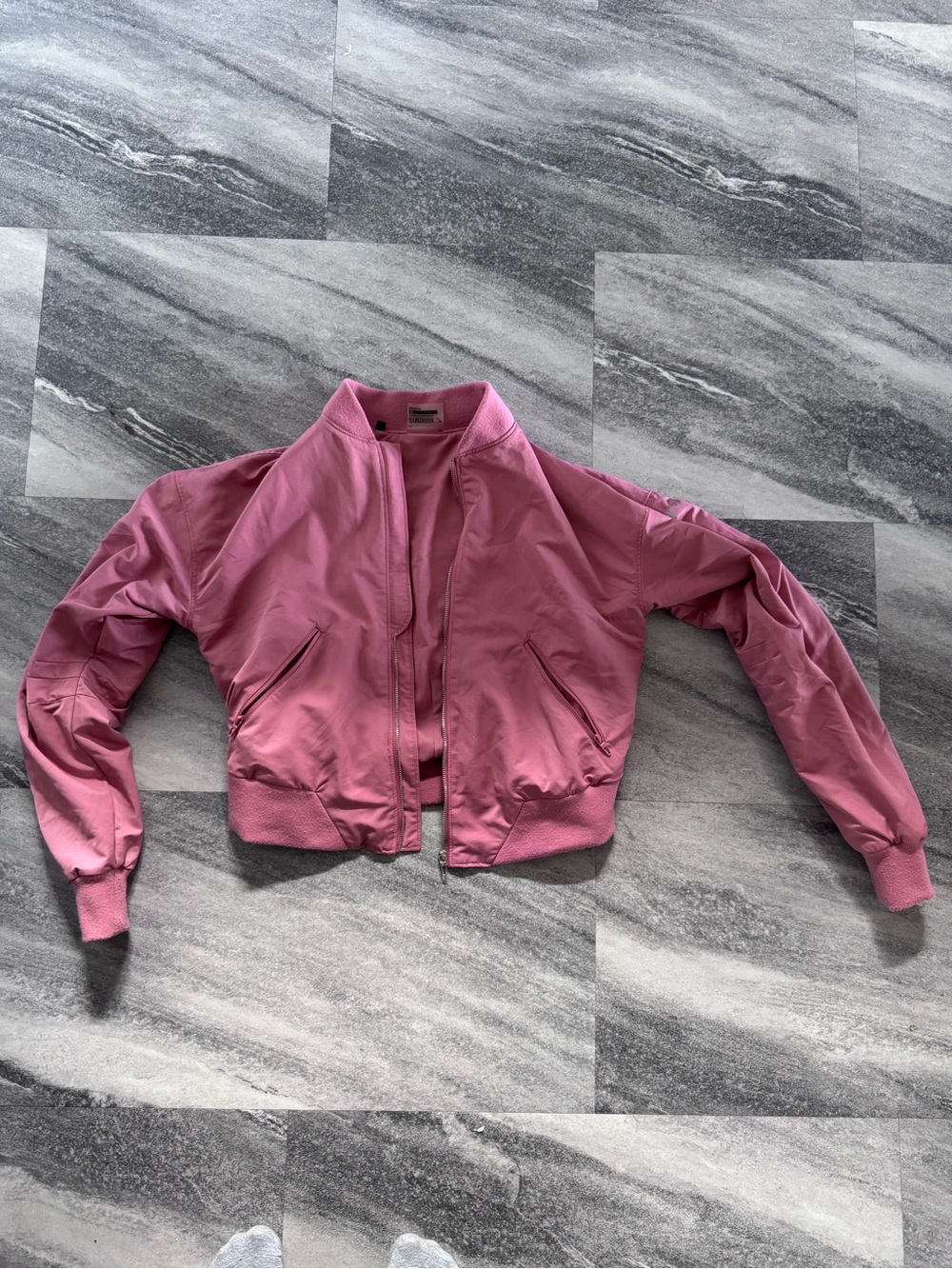 Gymshark Mauve Pink Bomber Jacket